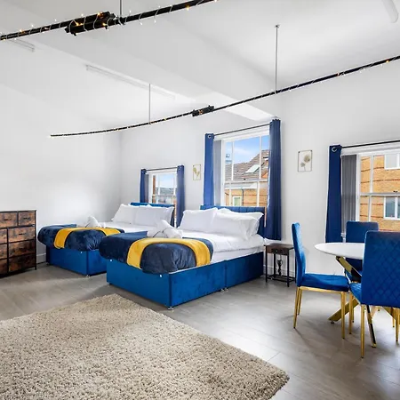Apartman Boutique Family In Jewellery Quarter For 6